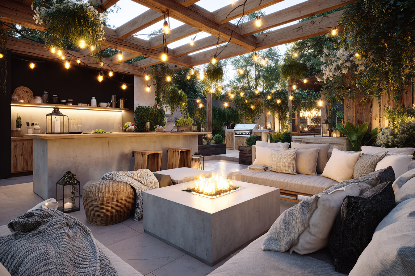 How to Create the Perfect Outdoor Entertaining Space - Limited Abode