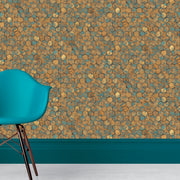 Copper Tile Wallpaper