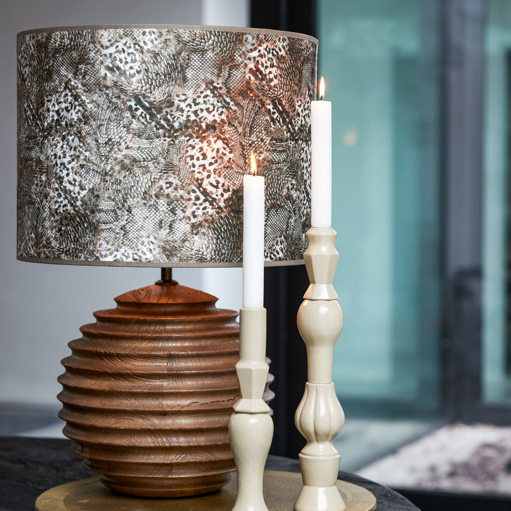 Large Wooden Lamp Base Limited Abode