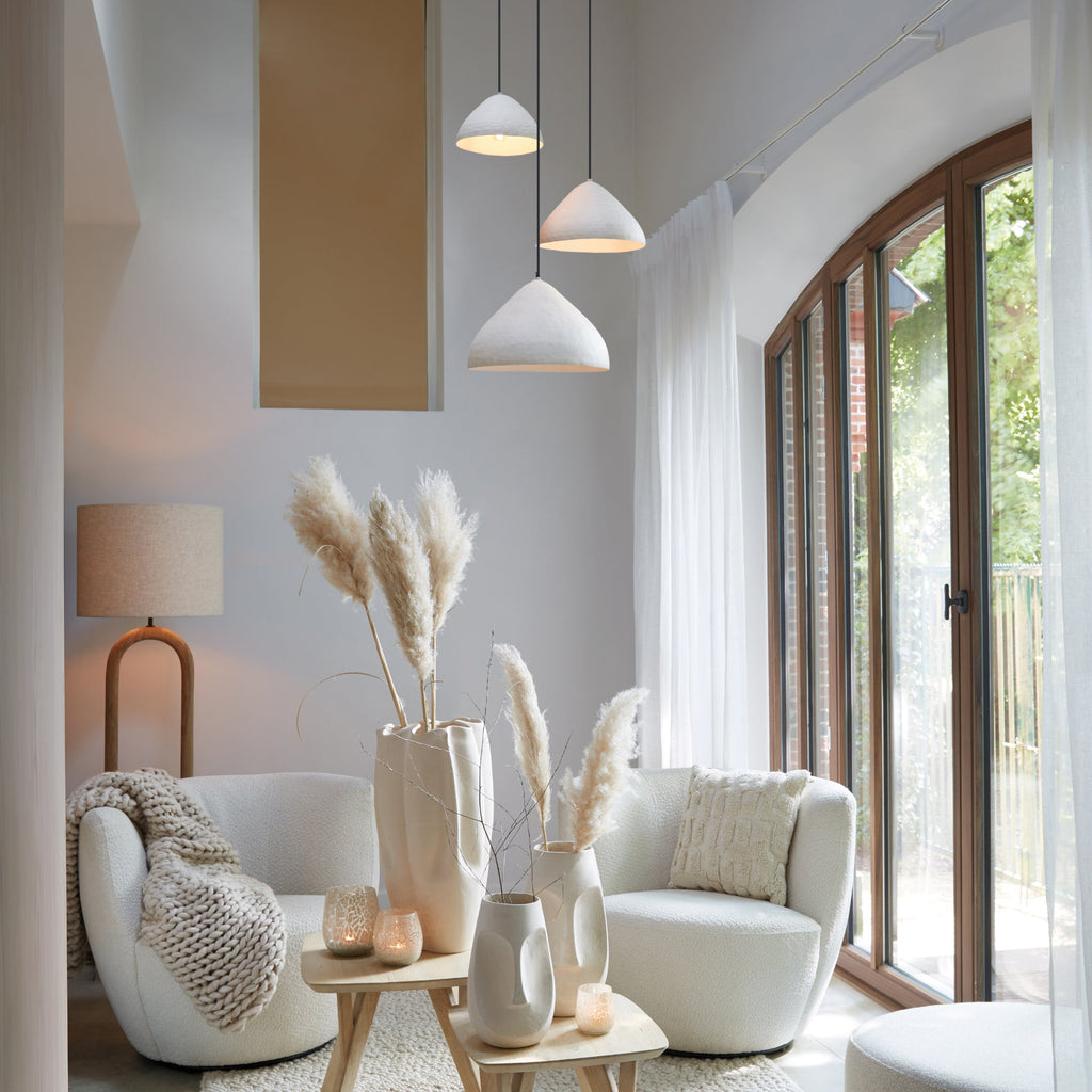 Image showcasing Metal Pendant Light - Limited Abode