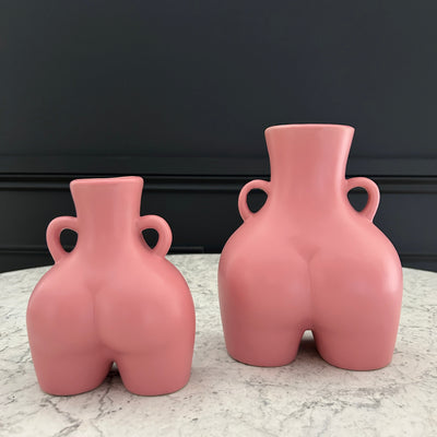 Pink Body Vase