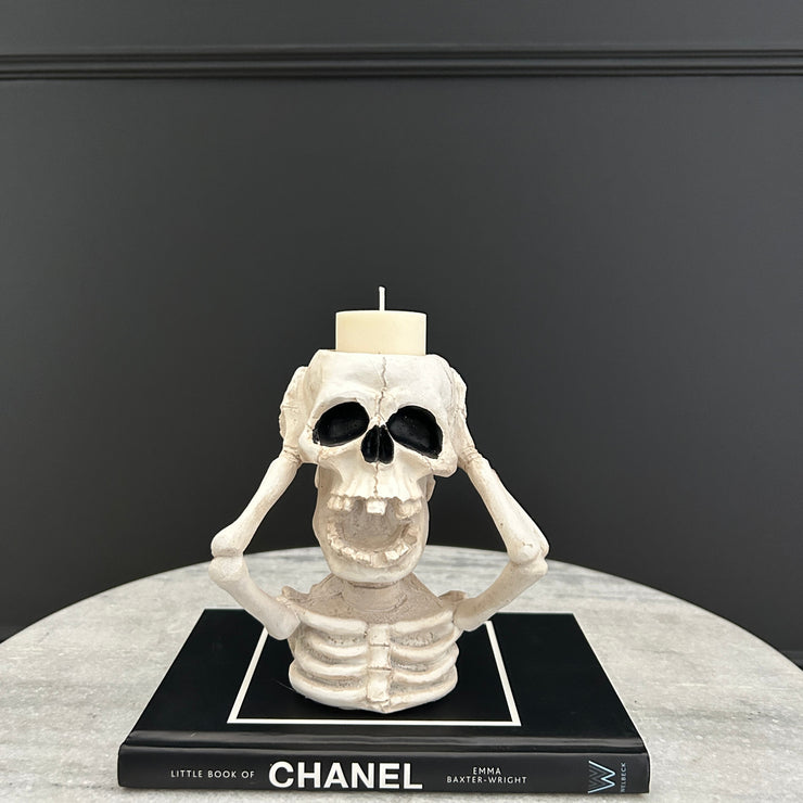 Skeleton Tea Light Holder