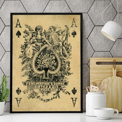 Ace Playing Card Print