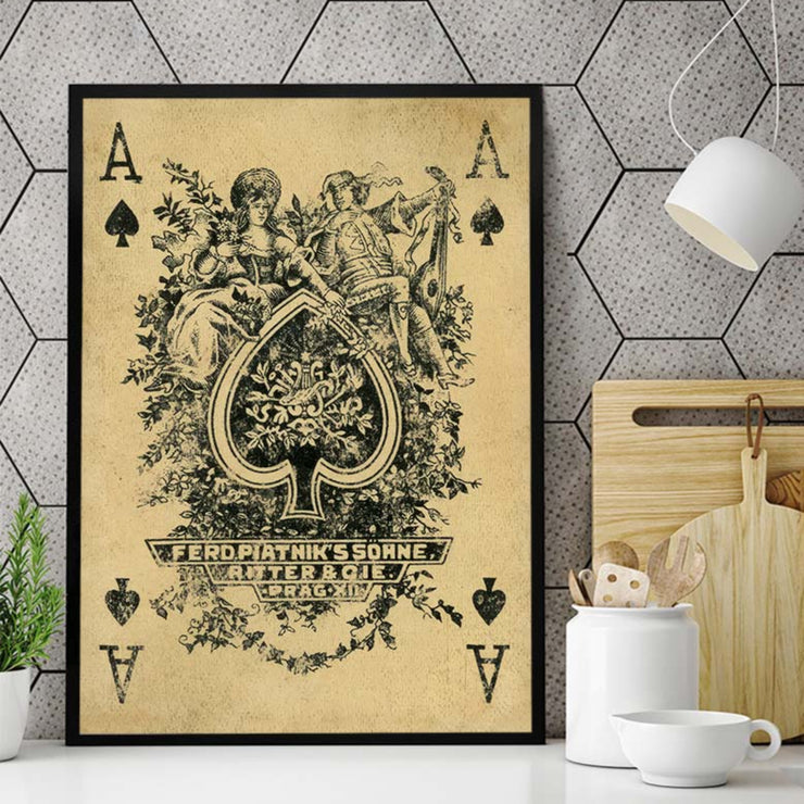 Ace Playing Card Print