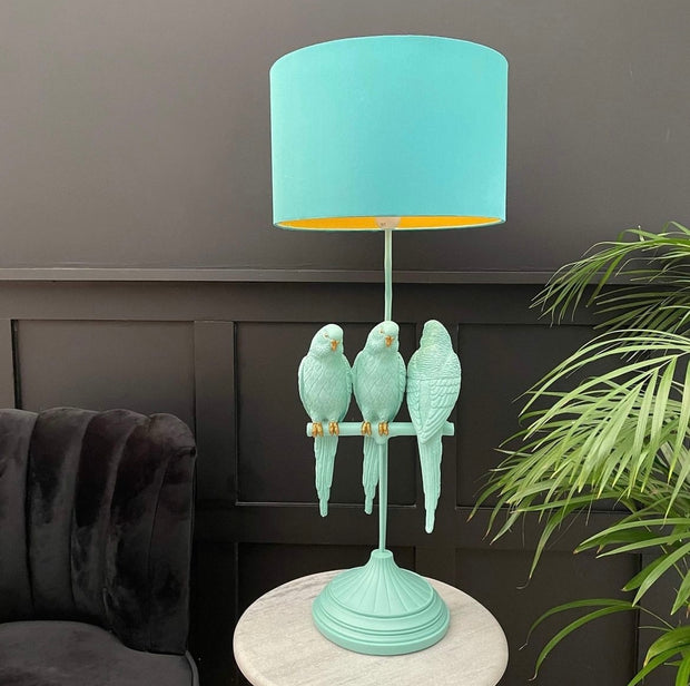 Aqua Parrot Lamp