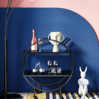 Black Bar Cart