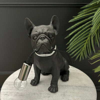 Black Dog Table Lamp
