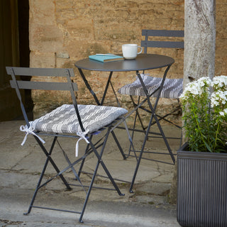 Black Garden Bistro Set