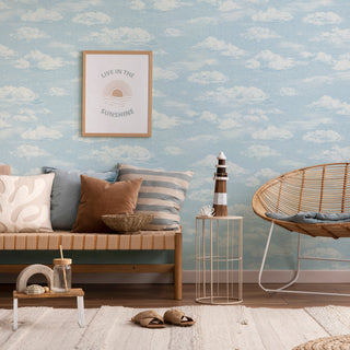 Blue Cloud Wallpaper - Limited Abode