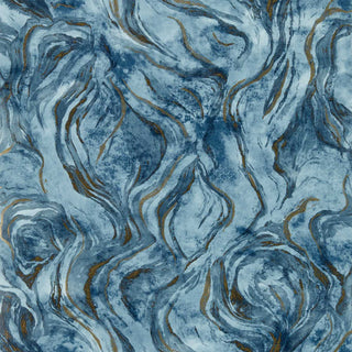 Blue Marbled Wallpaper - Limited Abode