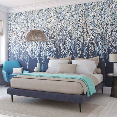 Blue Willow Wall Mural