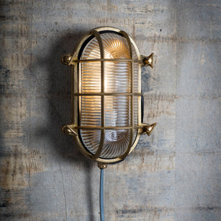 Brass Outdoor Wall Light - Limited Abode