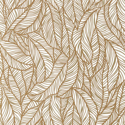 Bronze Leaves Wallpaper