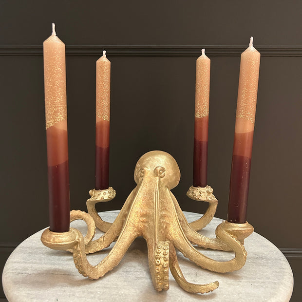 Brown Candles (Set of 3)