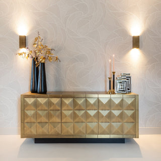 Brushed Gold Sideboard - Limited Abode