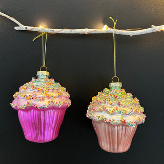 Cake Baubles (Set of 2)