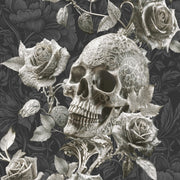 Charcoal Skull Wallpaper