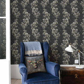 Charcoal Skull Wallpaper - Limited Abode