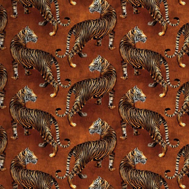 Copper Tiger Wallpaper