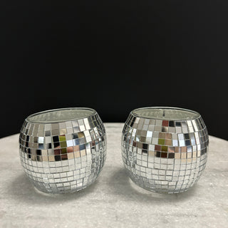 Disco Ball Candle Holders (Set of 2)