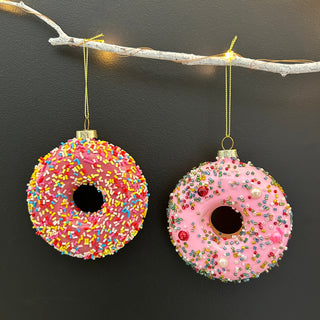 Donut Baubles (Set of 2)