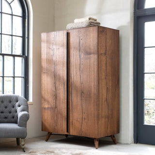 Double Oak Wardrobe