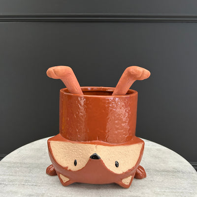 Fox Plant Pot