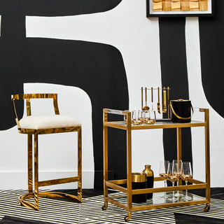 Gold Bar Stool