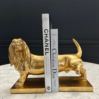 Gold Bookends