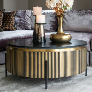 Gold Coffee Table