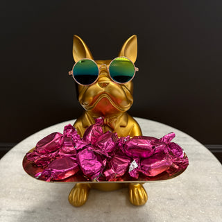 Gold Cool Dog Butler