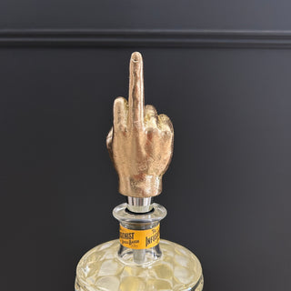 Gold Finger Bottle Stopper