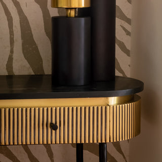 Gold Hallway Table - Limited Abode