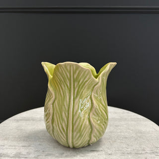 Green Flower Vase