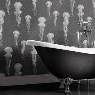 Grey Jellyfish Wallpaper - Limited Abode