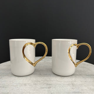 Heart Mugs (Set of 2)