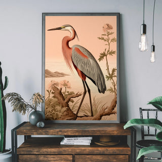 Heron Wall Art