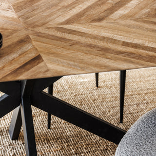 Herringbone Dining Table