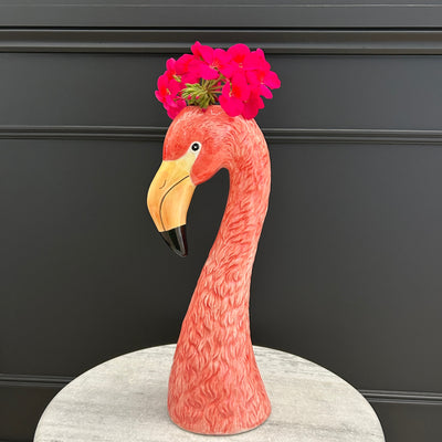 Large Flamingo Vase