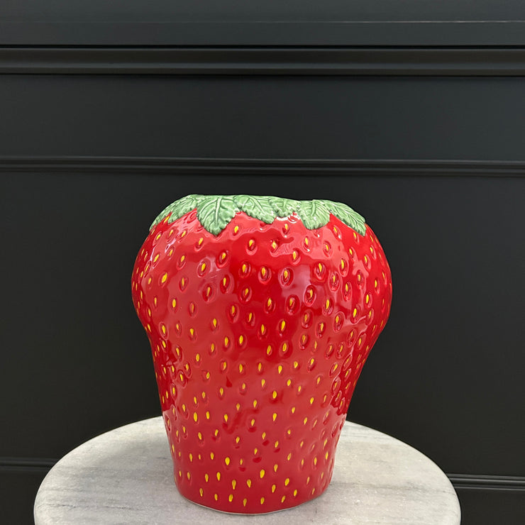 Large Strawberry Vase