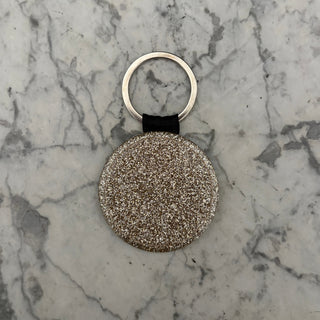 Leopard Print Keyring