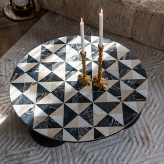 Marble Round Coffee Table