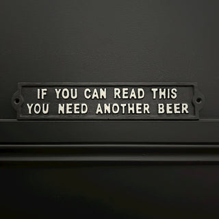 Metal Beer Sign - Limited Abode