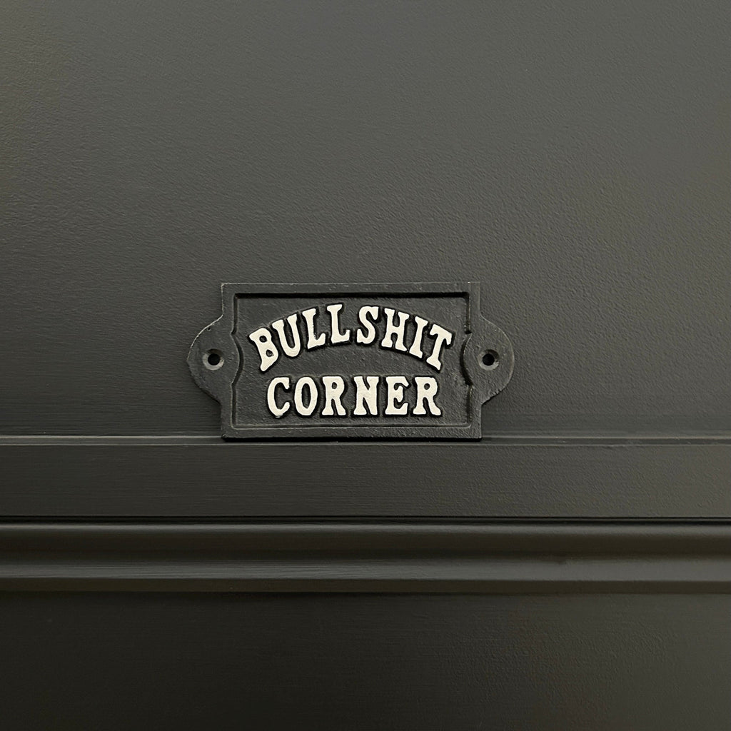 Metal Corner Sign - Limited Abode
