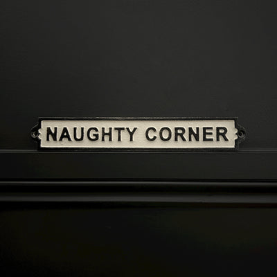 Metal Naughty Corner Sign