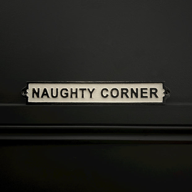 Metal Naughty Corner Sign