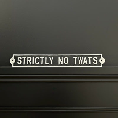 Metal Strictly Sign