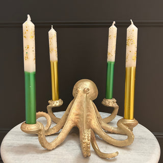 Metallic Candles (Set of 4)