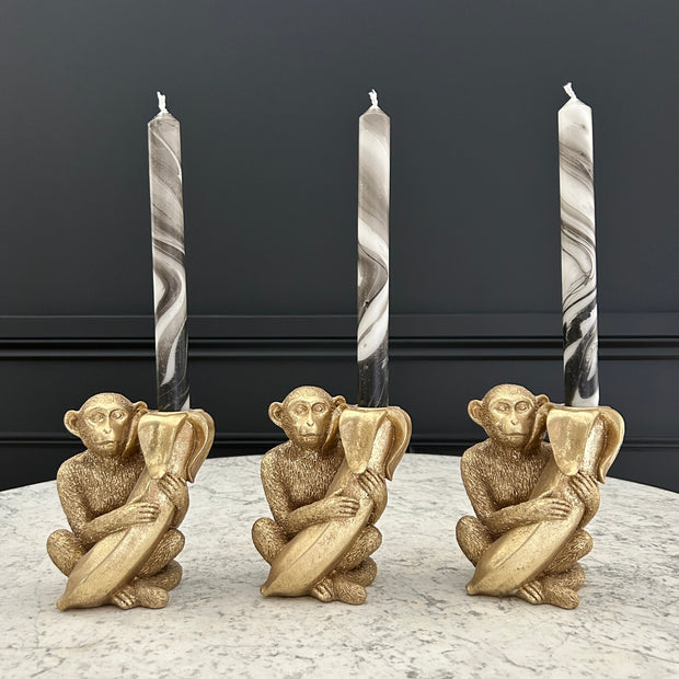 Monochrome Candles (Set of 3)