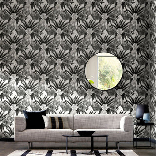 Monochrome Cheetah Wallpaper - Limited Abode